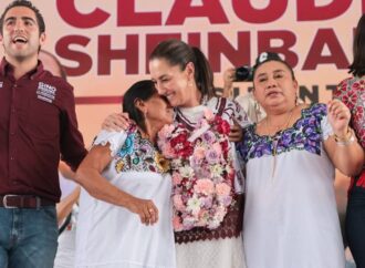 Claudia Sheinbaum es nombrada ‘hermana mayor’ por pueblos mayas
