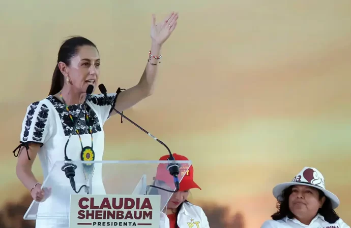 Claudia Sheinbaum ve posible que la oposición busque anular la elección presidencial
