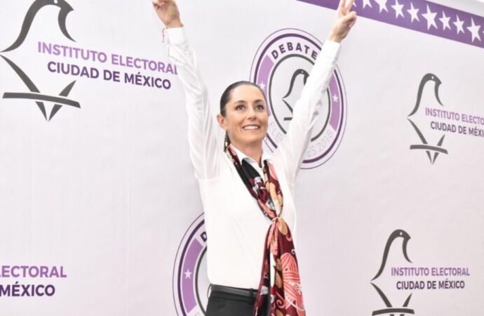 Confirma Claudia Sheinbaum su participación en los 3 debates del INE