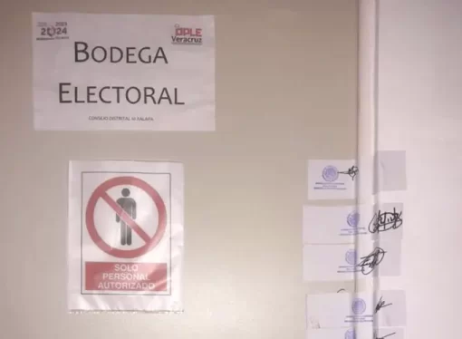 Garantiza OPLE Veracruz seguridad de documentos electorales para el 2 de junio