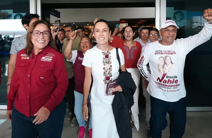 Sheinbaum visita Veracruz en su último fin de semana de campaña