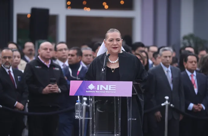 INE: Guadalupe Taddei califica jornada electoral como un acto de justicia social
